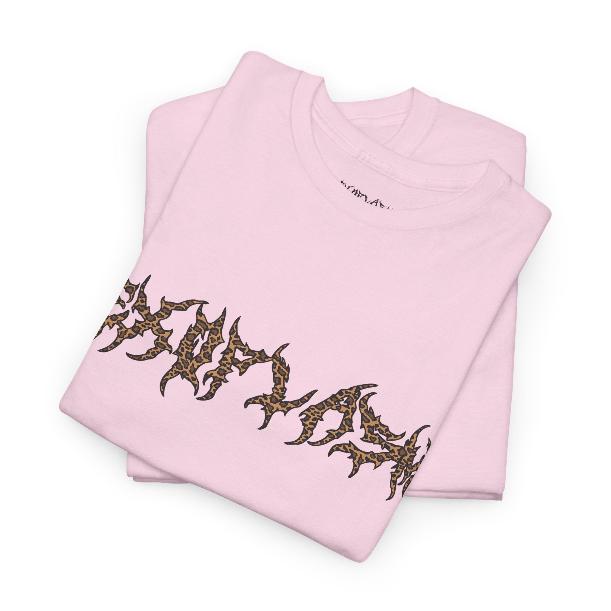 Cheetah Print Logo Tee
