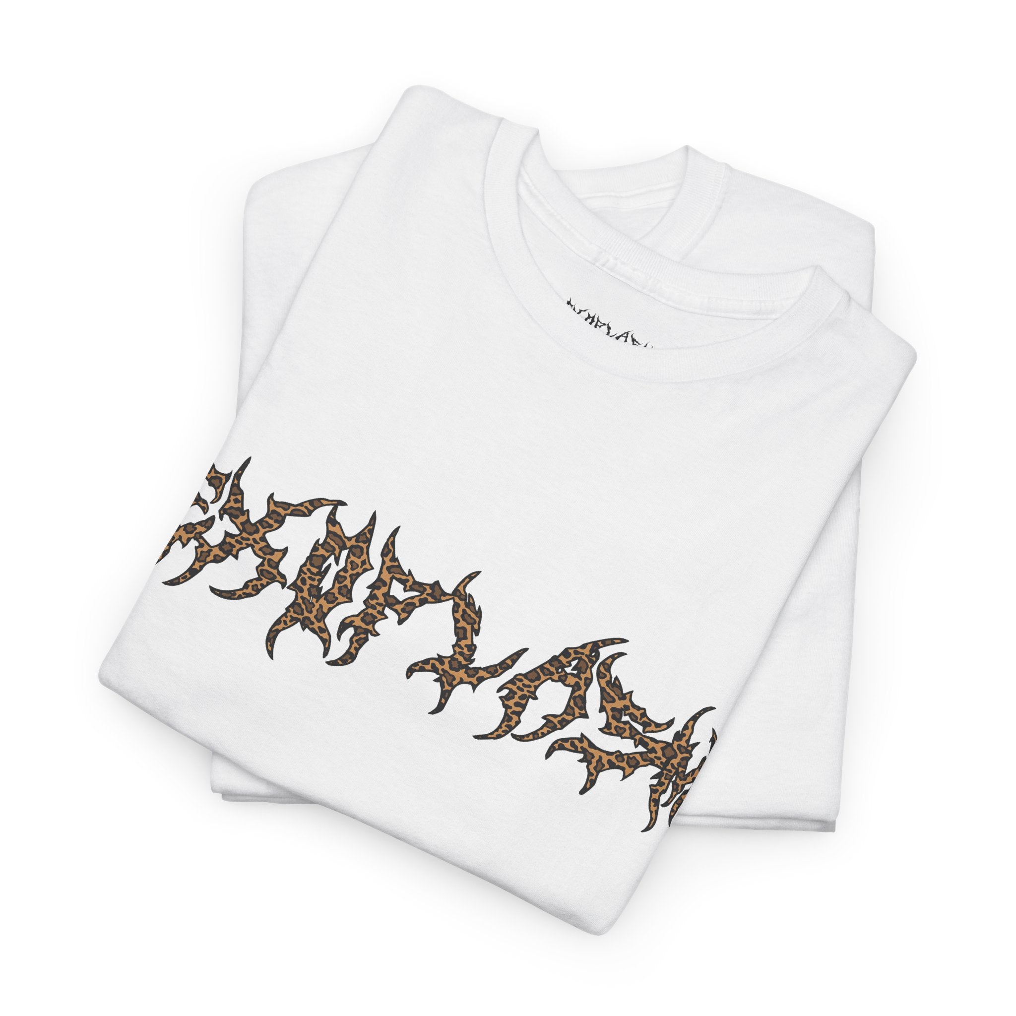 Cheetah Print Logo Tee